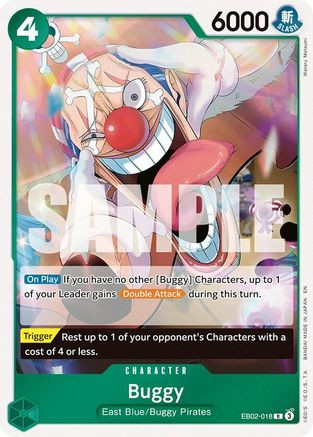 Buggy (EB02-018) Extra Booster: Anime 25th Collection Foil