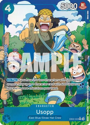 Usopp (Alternate Art) (EB02-022) Extra Booster: Anime 25th Collection Foil