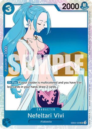 Nefeltari Vivi (EB02-026) Extra Booster: Anime 25th Collection Foil