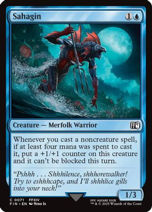 Sahagin (FIN-071) - FINAL FANTASY Foil