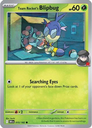 Team Rocket's Blipbug 15 - SV10 Destined Rivals 