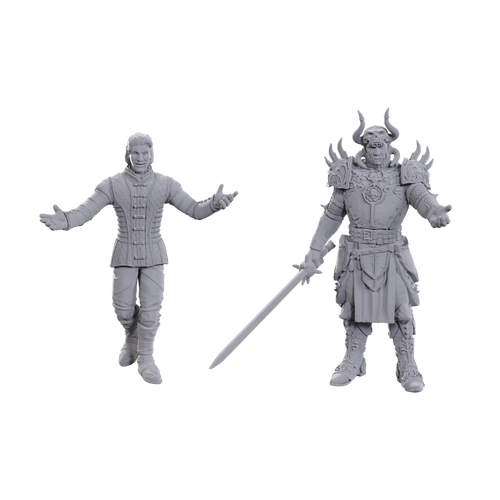 Dungeons & Dragons: Nolzur's Marvelous Unpainted Miniatures - Special Edition Baldur's Gate 3 - Sarevok Anchev & Raphael