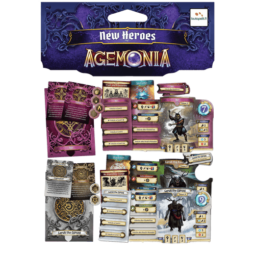 Agemonia: Xir & Garuk - New Heroes Expansion