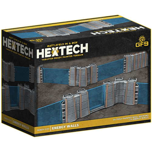 Battlefield in a Box: Hextech Terrain - Trinity City - Energy Walls