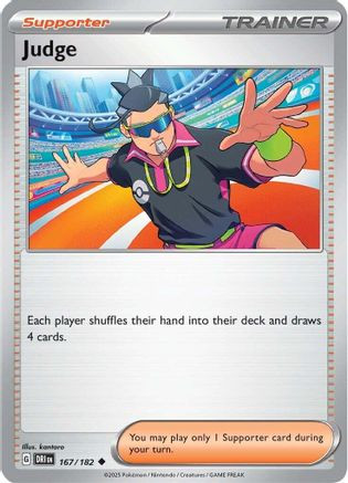 Judge - 167/182 167 - SV10 Destined Rivals