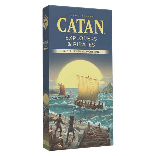 CATAN: Explorers & Pirates 5-6 Player Expansion (6th Edition)