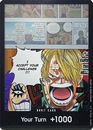 DON!! Card (Ivankov & Sanji) (Double Pack Set Vol. 3)  Wings of the Captain Foil