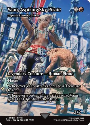 Vaan, Aspiring Sky Pirate - Captain Lannery Storm (Showcase) (FCA-038) - FINAL FANTASY: Through the Ages