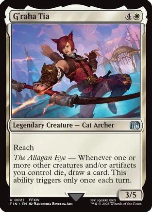G'raha Tia (FIN-021) - FINAL FANTASY