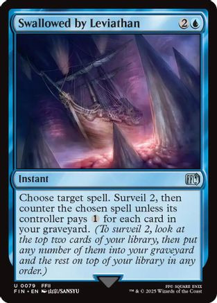 Swallowed by Leviathan (FIN-079) - FINAL FANTASY Foil