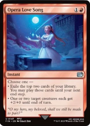 Opera Love Song (FIN-147) - FINAL FANTASY Foil