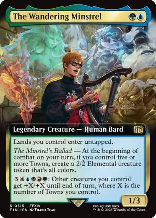 The Wandering Minstrel (Extended Art) (FIN-515) - FINAL FANTASY