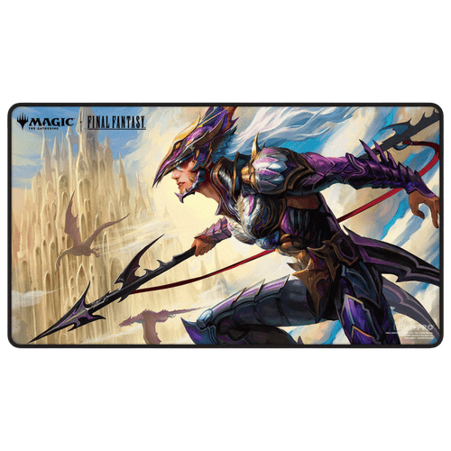 Ultra Pro Playmat: MTG Final Fantasy - Kain, Traitorous Dragoon (Black Stiched)