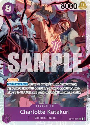 Charlotte Katakuri (067) (OP11-067) A Fist of Divine Speed Foil