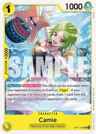Camie (OP11-102) A Fist of Divine Speed
