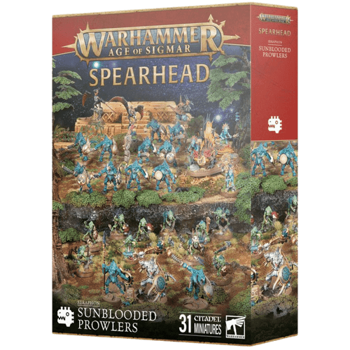 Warhammer Age of Sigmar: Spearhead - Seraphon - Sunblooded Prowlers