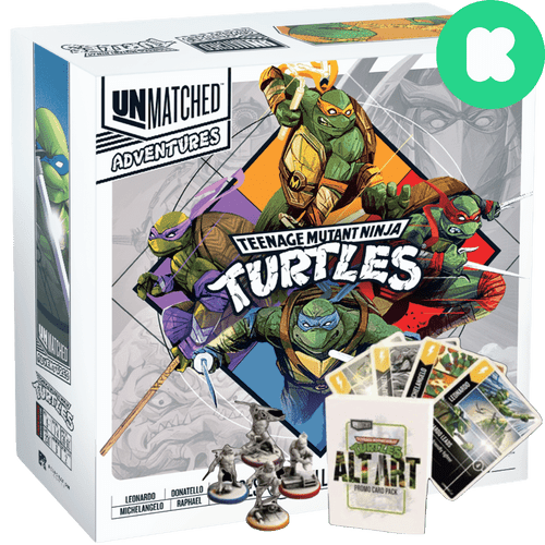Unmatched Adventures: Teenage Mutant Ninja Turtles (Kickstarter Bundle)