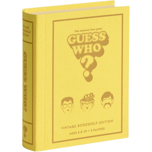 Guess Who?: Vintage Bookshelf Edition
