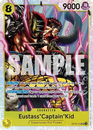 Eustass"Captain"Kid (112) (OP10-112) Royal Blood Foil (LP)
