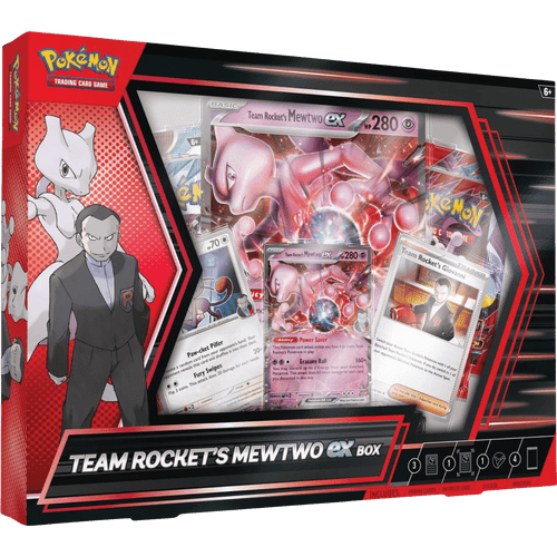 Pokemon: Team Rocket's Mewtwo ex Box