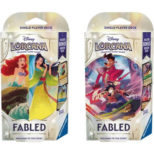 Disney Lorcana TCG: Fabled - Starter Deck (Set of 2)