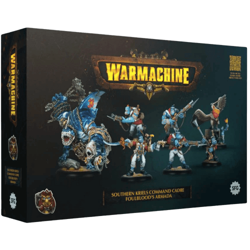 Warmachine: Southern Kriels - Foulblood's Armada Command Starter
