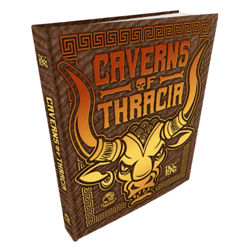 The Caverns of Thracia RPG (Minotaur Hide Cover) (DCC)