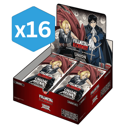 Union Arena: Fullmetal Alchemist - Booster Box UE09BT (Sealed Case of 16)