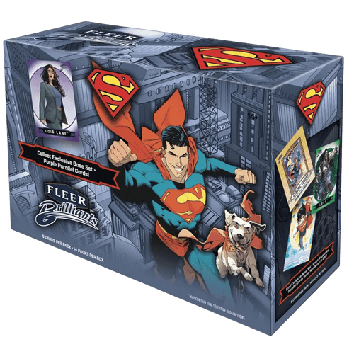 Upper Deck 2025 Fleer Brilliants Superman Mega Box