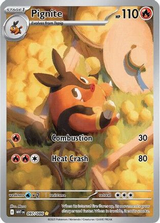 Pignite - 097/086 97 - SV White Flare Holofoil