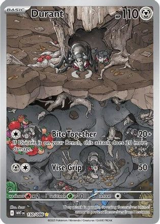 Durant - 150/086 150 - SV White Flare Holofoil