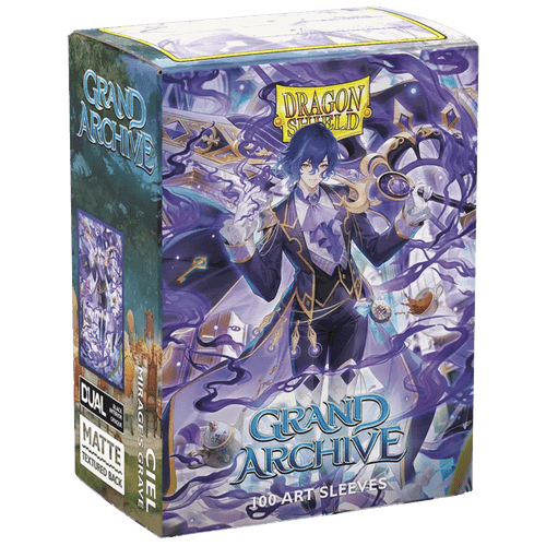 Dragon Shield: Grand Archive "Ciel, Mirage's Grave" - Dual Art Matte Card Sleeves (100ct)