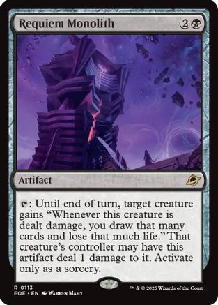 Requiem Monolith (EOE-113) - Edge of Eternities