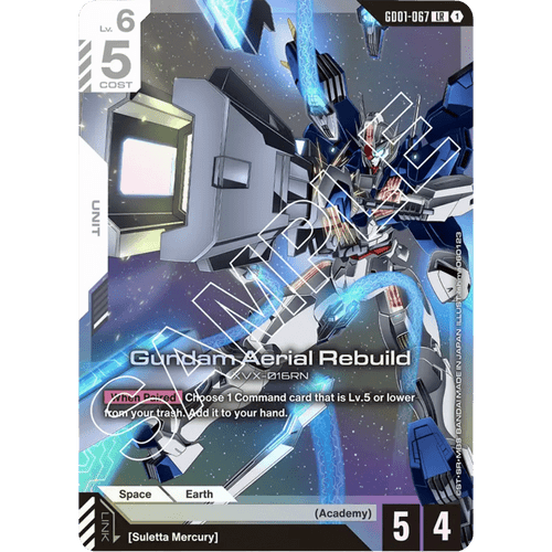 Juego De Cartas GUNDAM Newtype Rising Booster - Caja GD01 Bandai