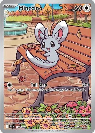 Minccino - 152/086 152 - SV Black Bolt Holofoil
