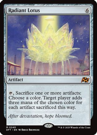Radiant Lotus (PPDFT-240) - Promo Pack: Aetherdrift Foil