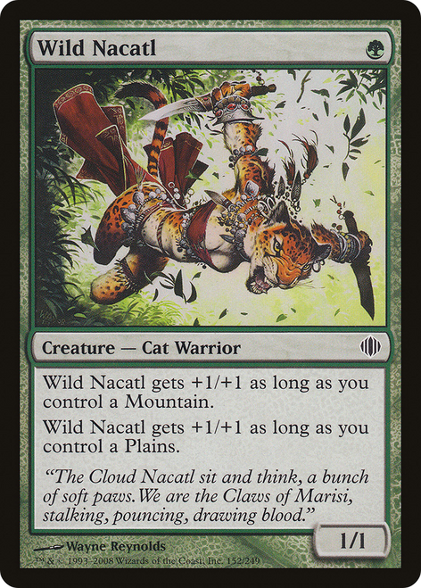 Wild Nacatl (ALA-152) - Shards of Alara