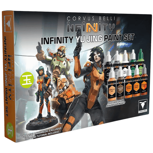 Infinity: Yu Jing - Paint Set w/ Zhanshi Paramedic Exclusive Miniature