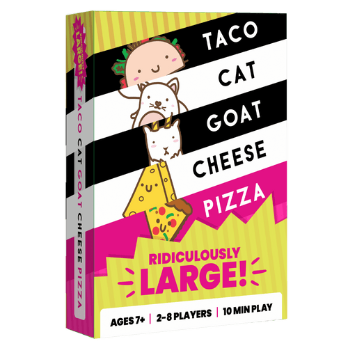 Taco Cat Goat Cheese Pizza: Ridiculously Large