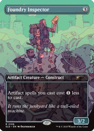 Foundry Inspector (SLD-2106) - Secret Lair Drop Series