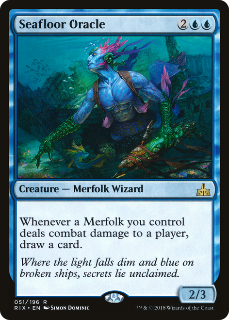 Seafloor Oracle (RIX-051) - Rivals of Ixalan