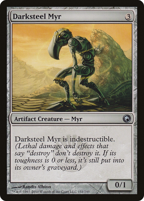 Darksteel Myr (SOM-151) - Scars of Mirrodin