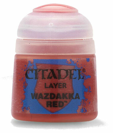 Citadel Layer Paint: Wazdakka Red