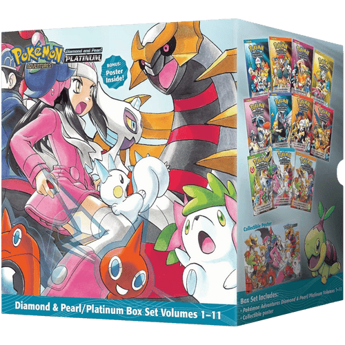 Pokemon Adventures: Diamond & Pearl - Platinum Box Set Volumes 1-11