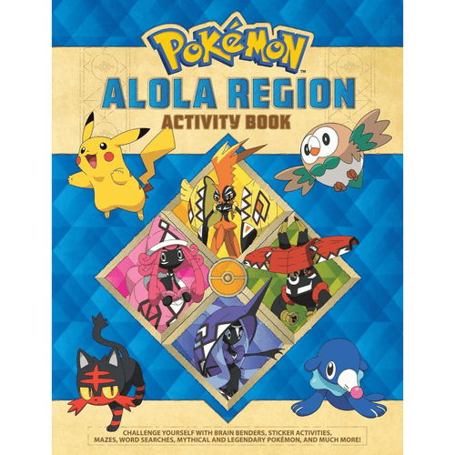 Pokemon: Alola Region Activity Book