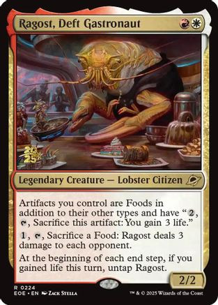 Ragost, Deft Gastronaut (PRE-224) - Prerelease Cards Foil