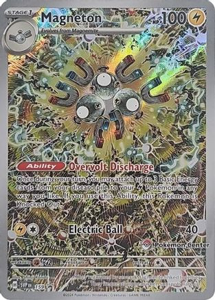 Magneton - 159 (Pokémon Center Exclusive) 159 - SV Scarlet  Violet Promo Cards Holofoil