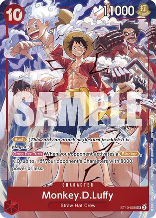 Monkey.D.Luffy (One Piece Day Dallas 2025) (ST10-006) One Piece