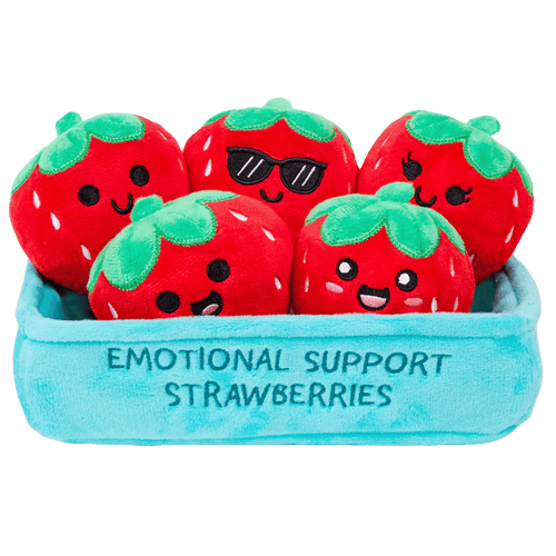 Emotional Support Plushie: Strawberries