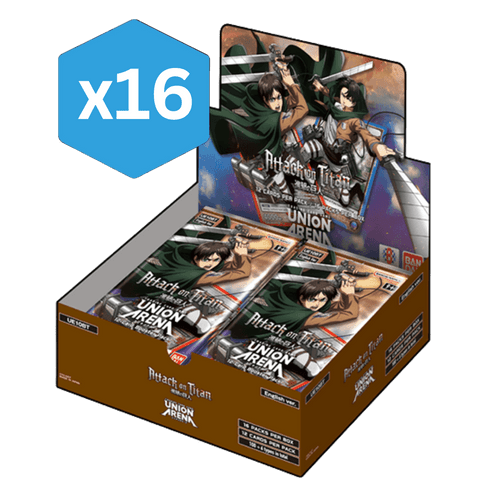 Union Arena: Attack on Titan - UE10BT Booster Box (Sealed Case of 16)
